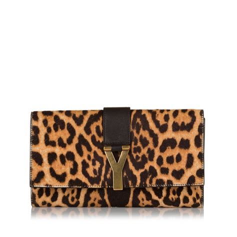 Yves Saint Laurent Pony Hair Clutch 